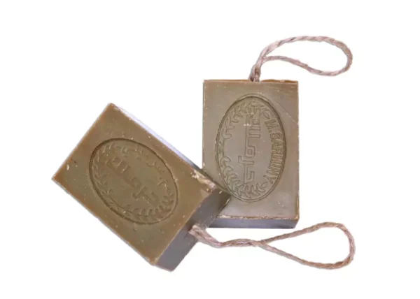 LAUR Modern- Aleppo Soap 5% Laurel oil / Ca. 125 with cord – Bild 2